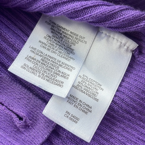 AnnaKlein cardigan size L - Picture 4 of 5